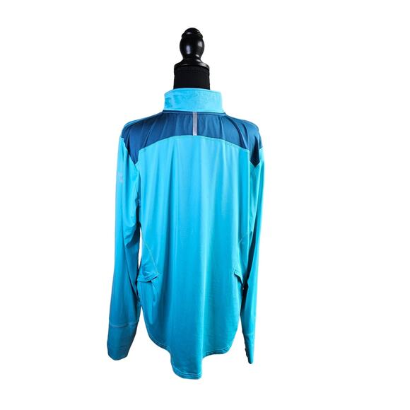 Womens Legendary Whitetails Plus Size XXL Activewear Top Trailblazer Aqua Blue - Picture 2 of 13